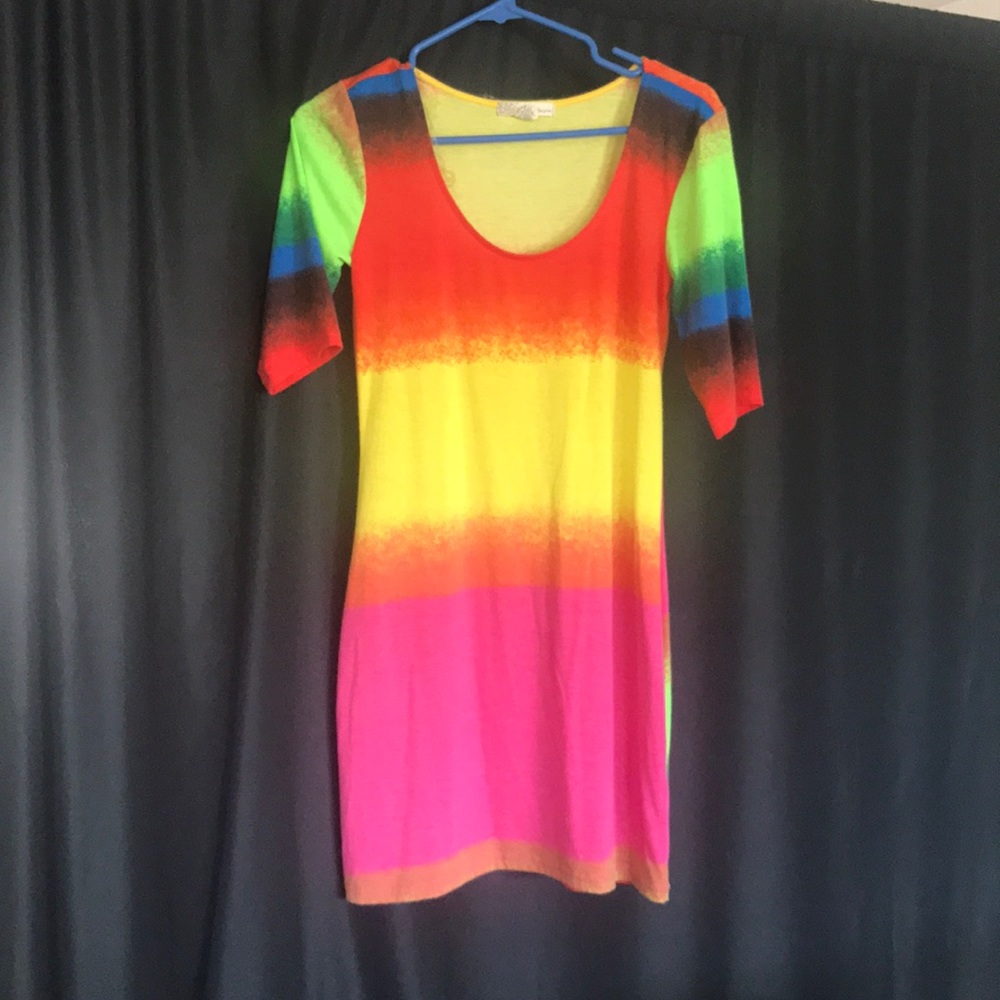 Rainbow dress designed by Derek Heart💙
